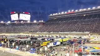 2021 Bristol night race view from Pearson grandstand [upl. by Howlend665]