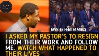 I ASKED MY PASTORS TO RESIGN FROM THEIR WORK AND FOLLOW ME WATCH WHAT HAPPENED TO THEIR LIVES [upl. by Nottarts240]