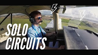 BUILDING SOLO HOURS  EASA PPL  SOLO CIRCUITS [upl. by Blackmore]