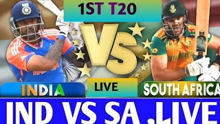 quotIND vs SA LIVE Thrilling T20 Clash  India Takes on South Africa India Vs South Africa T20 [upl. by Anay]