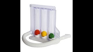 SPIROMETER  INCENTIVE SPIROMETER  APOLLO RESPIRO LUNG EXCERCISER [upl. by Belicia]