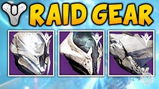 Destiny KINGS FALL RAID GEAR Crazy New Armor Sets amp Raid Mechanics Info The Taken King Expansion [upl. by Salvidor]