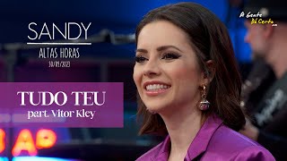 TUDO TEU  Sandy part Vitor Kley Pseudo Video  TV  30092023 [upl. by Muriel29]