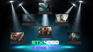 RTX 4050 Laptop  Asus ROG Flow Z13 2023  6 game test  2560 x 1600p [upl. by Colville]