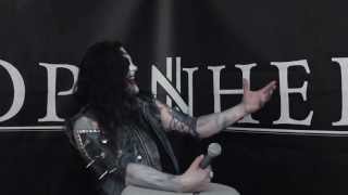 COPENHELL  ABBATH IMMORTAL INTERVIEW [upl. by Solraced]