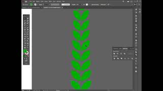 How to Easily Make a Laurel Wreath in Illustrator  Leaf Brush I Adobe Illustrator [upl. by Gnoc]