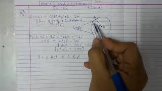 Chapter 10 Exercise 102 Q3 CIRCLES  NCERT  Maths class 10 [upl. by Omrelliug]