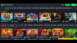 BetRoom24  Online Casino Review  KryptoOddsen [upl. by Acinomaj]