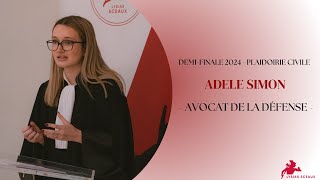 Adèle SIMON  Demi finale Lysias Sceaux 2024  Plaidoirie pénale [upl. by Reilly256]