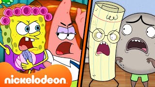 SpongeBob  Schere Stein Papier  Die GRÖSSTEN Streits  33 Minuten lang  Nickelodeon Deutschland [upl. by Addi]