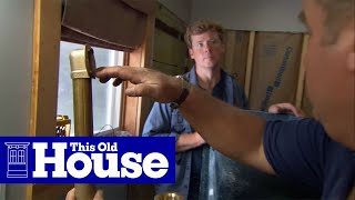 How to Install a Fiberglass Tub and Surround  Ask This Old House [upl. by Ezirtaeb]