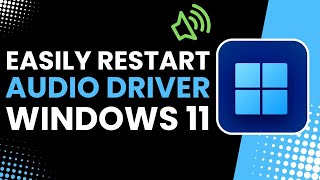 How to Restart Audio Driver in Windows 11 [upl. by Anu499]