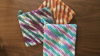 Basic Crochet Pot Holder by Stitch Niche [upl. by Nauq]