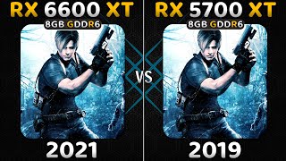 RX 6600 XT vs RX 5700 XT  1080P amp 1440P  14 Games Tested [upl. by Ariem]