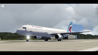 Trying out the new Airbus A321 in Aerofly FS 4 Newest Beta Update Take off preview [upl. by Miyasawa]