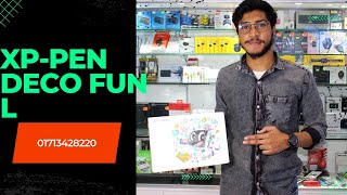 XPPen Deco Fun L Unboxing Review amp Price  Best Budget Tablet for Beginners  Seegate Technology [upl. by Akinas]