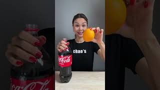 No Glass No Problem 🍊 Creative Cola Hack 🤯 [upl. by Anerroc651]