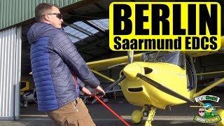 BERLIN Saarmund  Horror Piste  Ultraleichtflugzeug  FK9  pilotlife [upl. by Yttap]