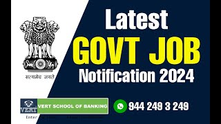 LATEST GOVT JOB 2024  ECGC Notification  Probationary Officer PO  Any Degree  Details in Tamil [upl. by Iolanthe]