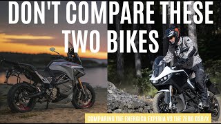 Which is better the Zero DSRX or the Energica Experia [upl. by Rabi]