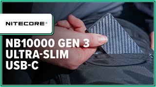 NITECORE NB10000 Gen 3 UltraSlim USBC Power Bank Review 2 Weeks of Use [upl. by Elocon]