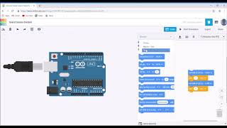 Printing Serial Data on Serial Monitor for Arduino Tinkercad [upl. by Eartnoed]