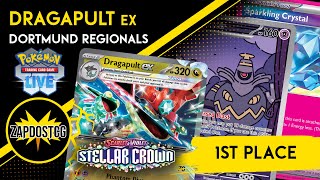 The Winning Dragapult ex Decklist From Dortmund Regionals Pokemon TCG [upl. by Sllew529]