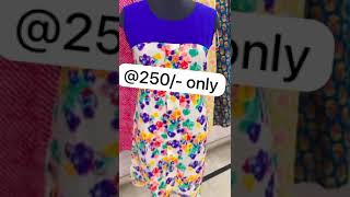 Kurti in floral printAmerican crepe stuffsizesmall and medium only250 only [upl. by Amandie]