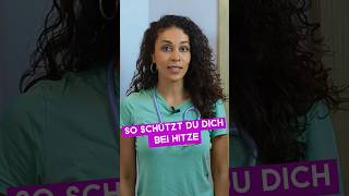 HITZE  So SCHÜTZT du dich🌡️☀️  DR FLOJO shorts hitze sommer [upl. by Cirad]