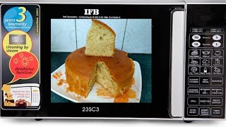 Perfect cake in ifb oven  How to make cake in ifb microwave oven  cake in convection mode [upl. by Iline]