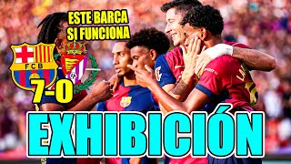 🔴 Este BARÇA si DA MIEDO 😱 y con una PEOR PLANTILLA que la nuestra  FC BARCELONA 70 VALLADOLID [upl. by Sage]