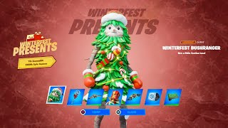 How To OPEN ALL WINTERFEST 2023 PRESENTS in Fortnite Free Skins [upl. by Romie235]