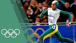 Cathy Freeman wins 400m gold  On This Day September 25 [upl. by Minerva]