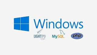 How to Install WLMP Windows LightTPD MySQL and PHP Manually [upl. by Trahern865]