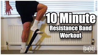 10 MINUTE RESISTANCE BAND WORKOUT  PreTraining amp Match Muscle Activation for Footballers [upl. by Carola]