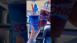 79 Cent Slushees at Sonic 🥤🍔 foodie shortsviral food shortsfeed shortsvideo sonic shorts [upl. by Kerri]