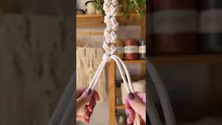 Aprende a hacer un cordón en macramé para tus cortinas fácil y rapido [upl. by Thain]