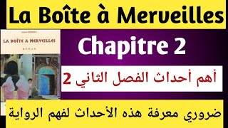 Chapitre 2 la Boîte à Merveillesles événements principaux1bacexamen régional français 1bac [upl. by Pier]