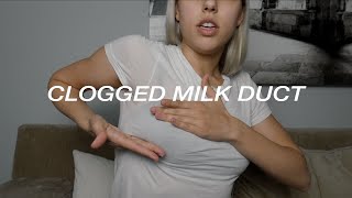 HOW TO CLEAR A CLOGGED MILK DUCT for Breastfeeding Moms Fast and Effective natural remedies [upl. by Vasiliki]