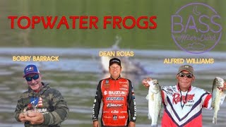 How should you fish a hollowbody frog ft Bobby Barrack Alfred Williams and Dean Rojas [upl. by Blackwell]