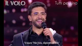 IL VOLO 2023 ✈️✈️✈️ sings VOLARE quotNEL BLU DIPINTO DI BLUquot at the quotTUTTI PER UNOquot CONCERT in VERONA [upl. by Atirehs]