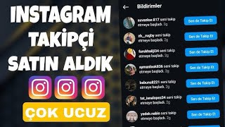 Ä°NSTAGRAM TAKÄ°PÃ‡Ä° SATIN ALMA 2024 YENÄ° GÃœVENÄ°LÄ°R KANITLI TAKÄ°PÃ‡Ä° HÄ°LESÄ° [upl. by Annaik]