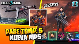 Blood Strike Nuevo Pase de Batalla LAVA  𝗔𝗥𝗠𝗔 MP5 YA SALIO ¿ES META [upl. by Ursola]