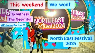 Northeast Festival 2024 Delhi ll Zubeen garg and montu moni live together ll Zubeen garg music ll [upl. by Otrebire]