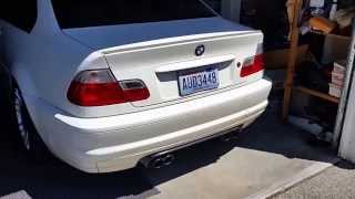 E46 M3 Ebay Exhaust [upl. by Nylra]