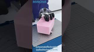 MINOVA Schaumstoffschneider  Zylinderschnitt  satisfying hotwire minovatool [upl. by Hopper]