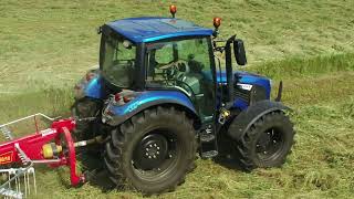 Landini tractor at work  5085 Stage V  New [upl. by Covell]