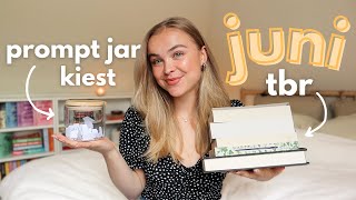 prompt jar kiest de boeken die ik moet lezen in juni 🌼  juni tbr [upl. by Rooker872]