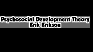 Erik erikson psychosocial development 8 stages in Urdu  Psychosocial development Theory Erik Erikso [upl. by Lledrac172]