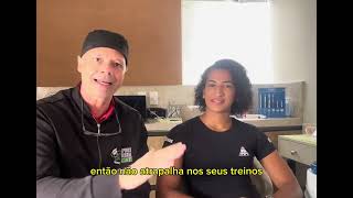 Professora de Crossfit utilizando a técnica BOT e Protetor Bucal [upl. by Raf]